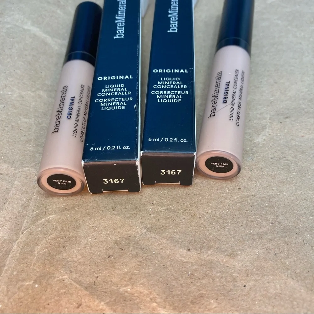 2 x Bareminerals concealer